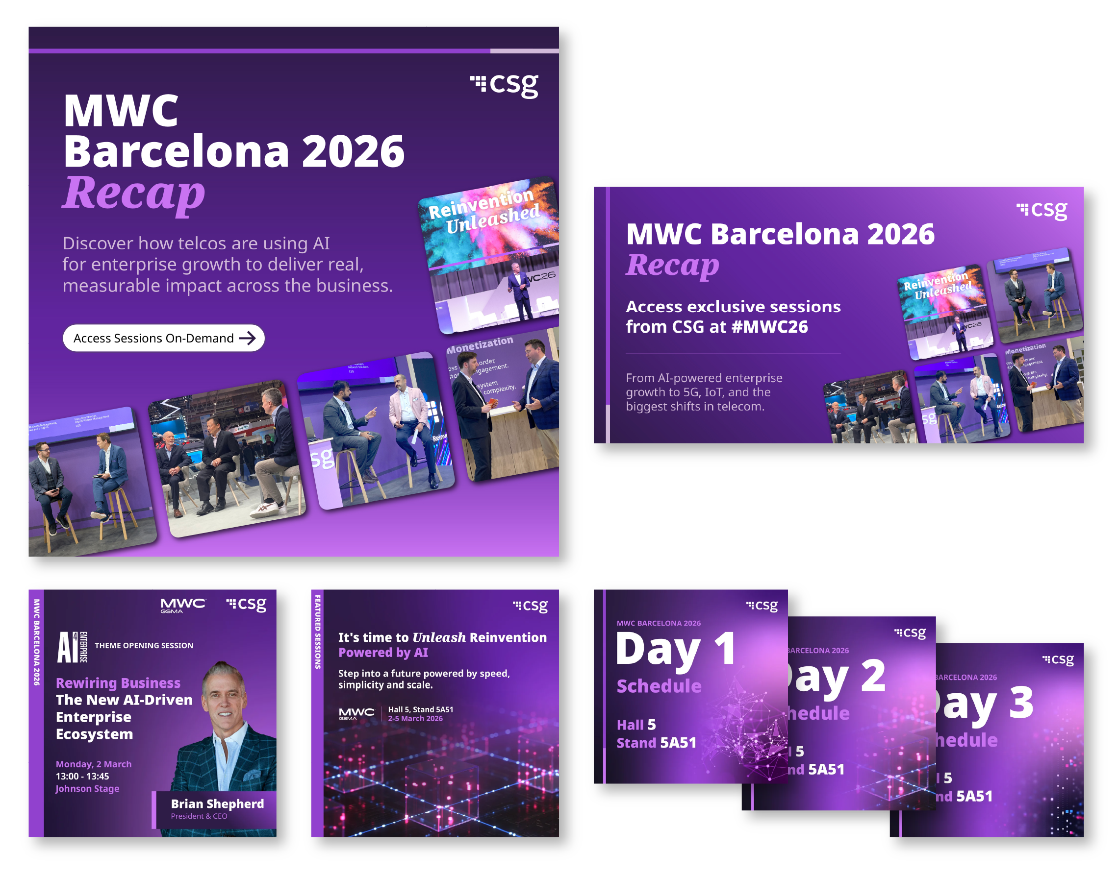 CSG MWC Social Ads