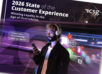 CSG State of the Customer Experience Report